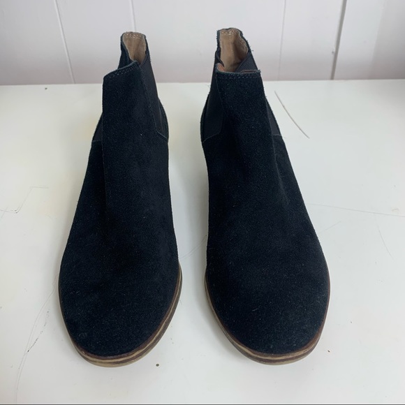 Lucky brand black suede booties - Picture 4 of 6